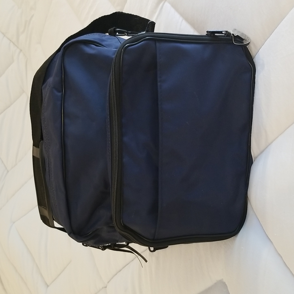 Nylon weekender bag